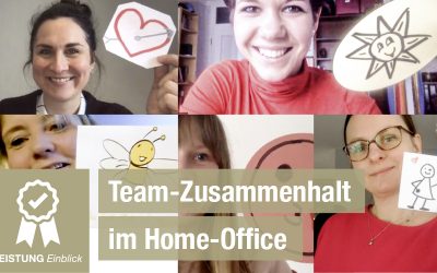 Team-Zusammenhalt im Home-Office