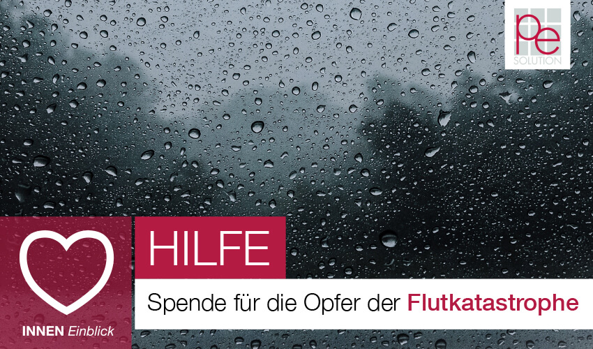 Hilfe: Spende für die Opfer der Flutkatastrophe