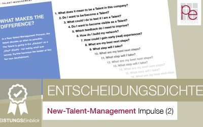 Impulse aus dem New-Talent-Management (2): Entscheidungdichte