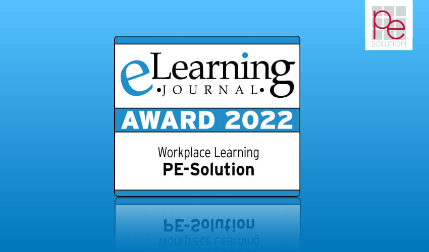 PE-Solution gewinnt e-Learning AWARD 2022