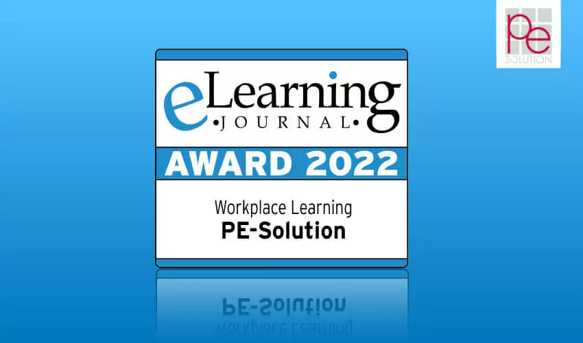 PE Solution gewinnt e-Learning AWARD 2022
