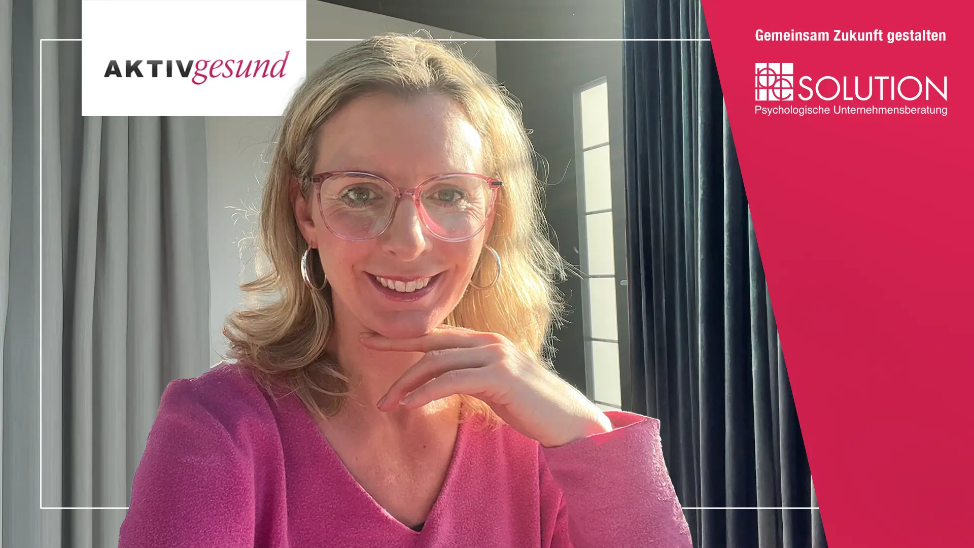 Corinna Vielkind von AktivGesund– Referentin der Online-Impulsreihe von PE Solution